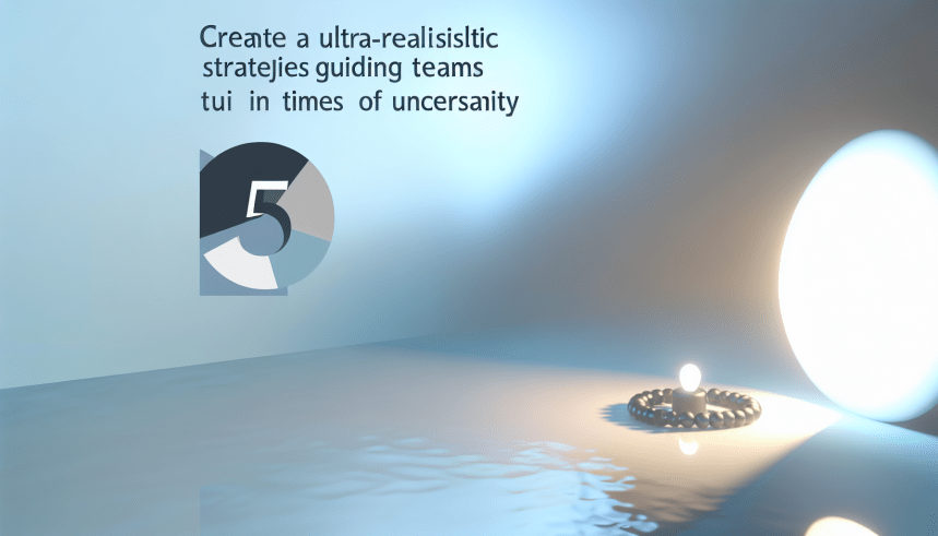 5 estratégias de liderança para guiar equipes em tempos de incerteza